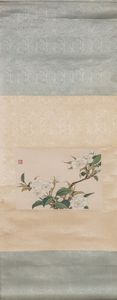 Arte Cinese : Coppia di dipinti su carta raffiguranti fiori  Cina, tardo XIX secolo  - Asta Asta 373 | ARTE ORIENTALE E ISLAMICA - ARTE ORIENALE E WUNDERKAMMER Online - Associazione Nazionale - Case d'Asta italiane