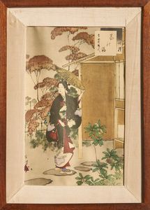 ARTE GIAPPONESE : Gruppo di dodici stampe giapponesi  Giappone, epoca Meiji, XIX secolo  - Asta Asta 373 | ARTE ORIENTALE E ISLAMICA - ARTE ORIENALE E WUNDERKAMMER Online - Associazione Nazionale - Case d'Asta italiane