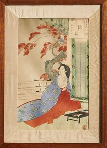 ARTE GIAPPONESE : Gruppo di dodici stampe giapponesi  Giappone, epoca Meiji, XIX secolo  - Asta Asta 373 | ARTE ORIENTALE E ISLAMICA - ARTE ORIENALE E WUNDERKAMMER Online - Associazione Nazionale - Case d'Asta italiane