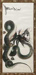 Arte Cinese : Gruppo di cinque dipinti Cina e Giappone, XX secolo  - Asta Asta 373 | ARTE ORIENTALE E ISLAMICA - ARTE ORIENALE E WUNDERKAMMER Online - Associazione Nazionale - Case d'Asta italiane