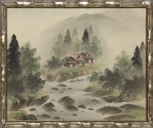 Arte Cinese : Gruppo di cinque dipinti Cina e Giappone, XX secolo  - Asta Asta 373 | ARTE ORIENTALE E ISLAMICA - ARTE ORIENALE E WUNDERKAMMER Online - Associazione Nazionale - Case d'Asta italiane