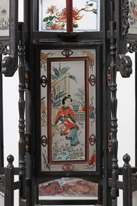 Arte Cinese : Grande lanterna in legno  Cina, dinastia Qing, XIX secolo  - Asta Asta 373 | ARTE ORIENTALE E ISLAMICA - ARTE ORIENALE E WUNDERKAMMER Online - Associazione Nazionale - Case d'Asta italiane