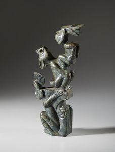 . : Tre intagli in giada  - Asta Asta 373 | ARTE ORIENTALE E ISLAMICA - ARTE ORIENALE E WUNDERKAMMER Online - Associazione Nazionale - Case d'Asta italiane