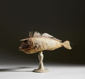 . : Pesce unicorno  - Asta Asta 373 | ARTE ORIENTALE E ISLAMICA - ARTE ORIENALE E WUNDERKAMMER Online - Associazione Nazionale - Case d'Asta italiane