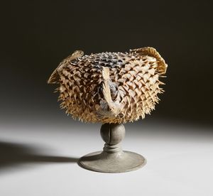 . : Pesce istrice  - Asta Asta 373 | ARTE ORIENTALE E ISLAMICA - ARTE ORIENALE E WUNDERKAMMER Online - Associazione Nazionale - Case d'Asta italiane