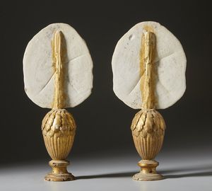 . : Coppia di ricci marini  - Asta Asta 373 | ARTE ORIENTALE E ISLAMICA - ARTE ORIENALE E WUNDERKAMMER Online - Associazione Nazionale - Case d'Asta italiane