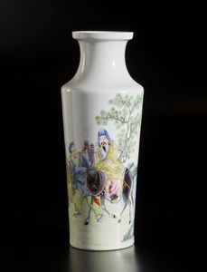 Arte Cinese - Vaso  famiglia rosa Cina, Repubblica, XX secolo