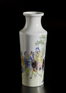 Arte Cinese : Vaso  famiglia rosa Cina, Repubblica, XX secolo  - Asta Asta 373 | ARTE ORIENTALE E ISLAMICA - ARTE ORIENALE E WUNDERKAMMER Online - Associazione Nazionale - Case d'Asta italiane