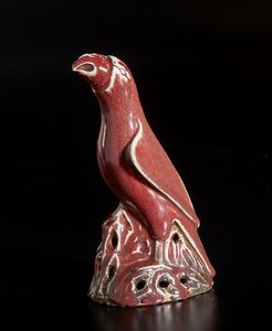 Arte Cinese : Tre manufatti in porcellana sang de boef Cina, dinastia Qing, XIX secolo  - Asta Asta 373 | ARTE ORIENTALE E ISLAMICA - ARTE ORIENALE E WUNDERKAMMER Online - Associazione Nazionale - Case d'Asta italiane