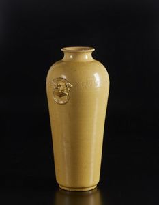 Arte Cinese - Vaso famiglia gialla  Cina, inizio XX secolo