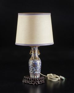 Arte Cinese - Vaso Imari  montato a lampada  Cina, XIX secolo