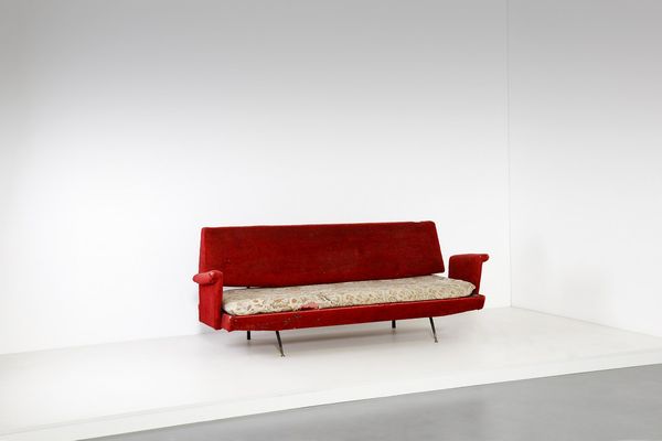 MANIFATTURA ITALIANA : Divano  - Asta Asta 374 | DESIGN E ARTI DECORATIVE DEL NOVECENTO Virtuale - Associazione Nazionale - Case d'Asta italiane