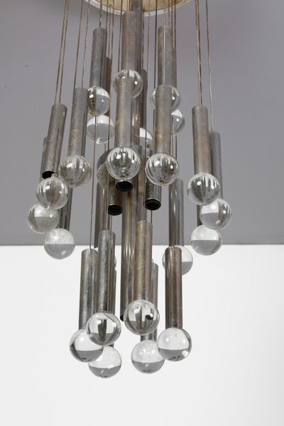 SCIOLARI GAETANO : Lampada a sospensione  - Asta Asta 374 | DESIGN E ARTI DECORATIVE DEL NOVECENTO Virtuale - Associazione Nazionale - Case d'Asta italiane