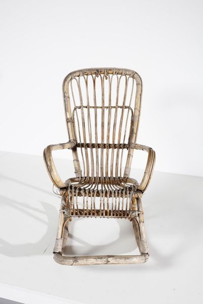 ALBINI FRANCO (1905 - 1977) : nello stile di. Dondolo  - Asta Asta 374 | DESIGN E ARTI DECORATIVE DEL NOVECENTO Virtuale - Associazione Nazionale - Case d'Asta italiane