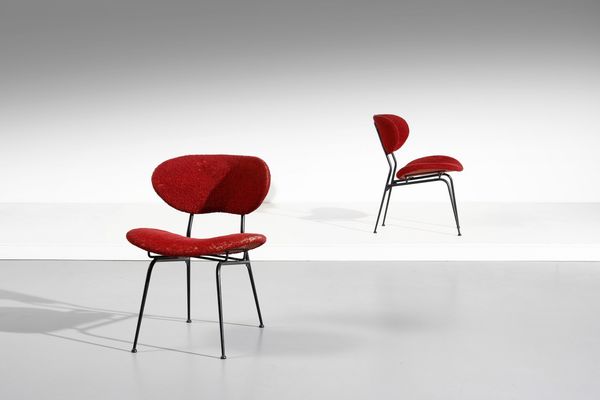 MANIFATTURA ITALIANA : Coppia di sedie  - Asta Asta 374 | DESIGN E ARTI DECORATIVE DEL NOVECENTO Virtuale - Associazione Nazionale - Case d'Asta italiane