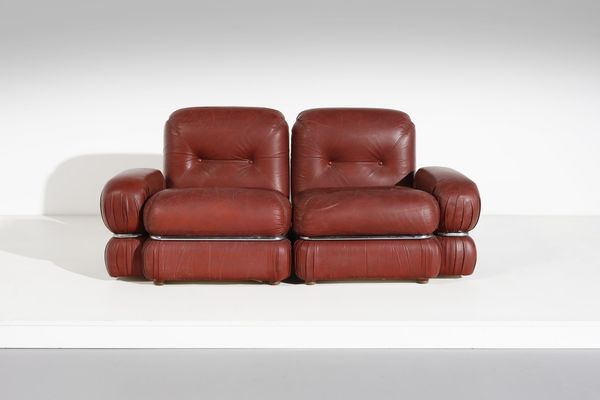 MANIFATTURA ITALIANA : Coppia di poltrone  - Asta Asta 374 | DESIGN E ARTI DECORATIVE DEL NOVECENTO Virtuale - Associazione Nazionale - Case d'Asta italiane