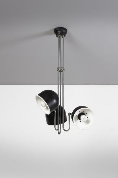 MANIFATTURA ITALIANA : Lampada a sospensione  - Asta Asta 374 | DESIGN E ARTI DECORATIVE DEL NOVECENTO Virtuale - Associazione Nazionale - Case d'Asta italiane