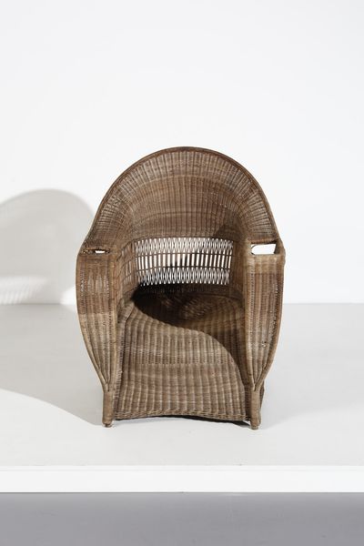 GERVASONI UDINE : Poltrona  - Asta Asta 374 | DESIGN E ARTI DECORATIVE DEL NOVECENTO Virtuale - Associazione Nazionale - Case d'Asta italiane