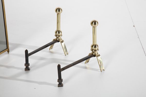 MANIFATTURA ITALIANA : Set da camino  - Asta Asta 374 | DESIGN E ARTI DECORATIVE DEL NOVECENTO Virtuale - Associazione Nazionale - Case d'Asta italiane