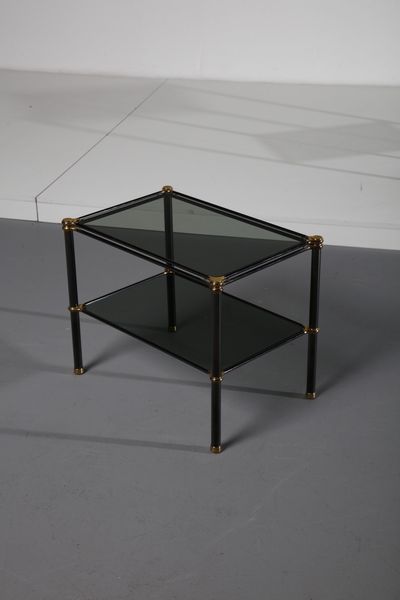 MANIFATTURA ITALIANA : Coppia di tavolini da salotto  - Asta Asta 374 | DESIGN E ARTI DECORATIVE DEL NOVECENTO Virtuale - Associazione Nazionale - Case d'Asta italiane