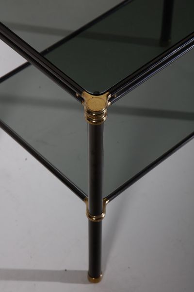 MANIFATTURA ITALIANA : Coppia di tavolini da salotto  - Asta Asta 374 | DESIGN E ARTI DECORATIVE DEL NOVECENTO Virtuale - Associazione Nazionale - Case d'Asta italiane