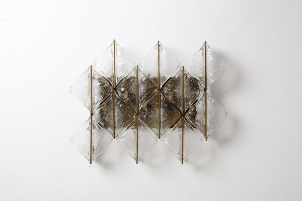 AV MAZZEGA : Grande applique  - Asta Asta 374 | DESIGN E ARTI DECORATIVE DEL NOVECENTO Virtuale - Associazione Nazionale - Case d'Asta italiane