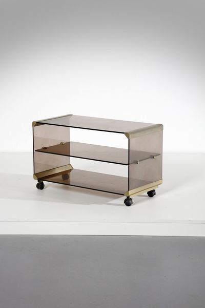 GALLOTTI E RADICE : Tavolino con rotelle  - Asta Asta 374 | DESIGN E ARTI DECORATIVE DEL NOVECENTO Virtuale - Associazione Nazionale - Case d'Asta italiane