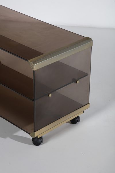 GALLOTTI E RADICE : Tavolino con rotelle  - Asta Asta 374 | DESIGN E ARTI DECORATIVE DEL NOVECENTO Virtuale - Associazione Nazionale - Case d'Asta italiane