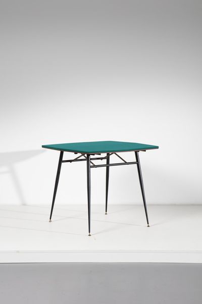 FRATELLI REGUITTI : Tavolo da gioco  - Asta Asta 374 | DESIGN E ARTI DECORATIVE DEL NOVECENTO Virtuale - Associazione Nazionale - Case d'Asta italiane