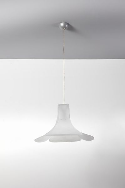 AV MAZZEGA : nello stile di. Lampada a sospensione  - Asta Asta 374 | DESIGN E ARTI DECORATIVE DEL NOVECENTO Virtuale - Associazione Nazionale - Case d'Asta italiane