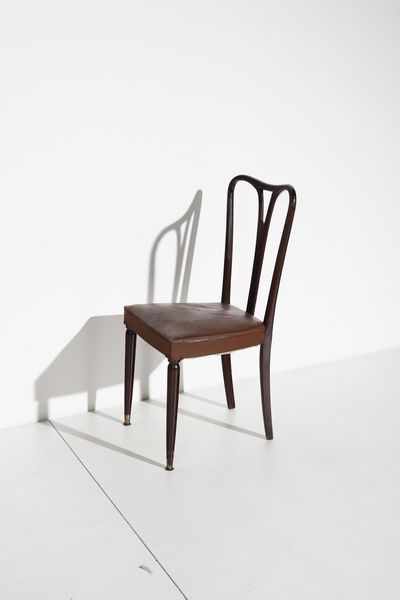 MANIFATTURA ITALIANA : Cinque sedie  - Asta Asta 374 | DESIGN E ARTI DECORATIVE DEL NOVECENTO Virtuale - Associazione Nazionale - Case d'Asta italiane