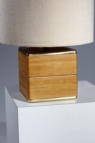 MANIFATTURA ITALIANA : Lampada da tavolo  - Asta Asta 374 | DESIGN E ARTI DECORATIVE DEL NOVECENTO Virtuale - Associazione Nazionale - Case d'Asta italiane