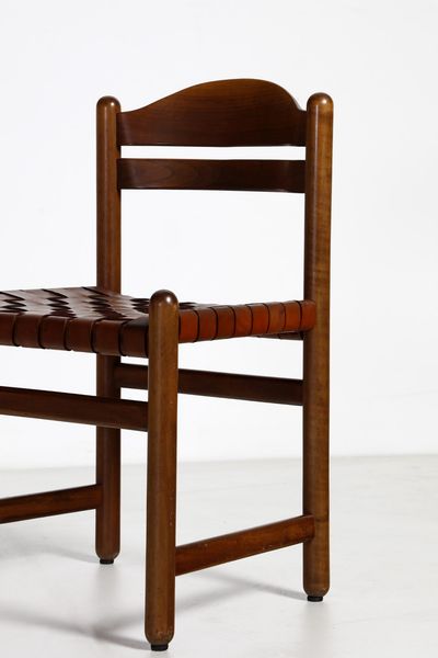 MANIFATTURA ITALIANA : Sei sedie  - Asta Asta 374 | DESIGN E ARTI DECORATIVE DEL NOVECENTO Virtuale - Associazione Nazionale - Case d'Asta italiane