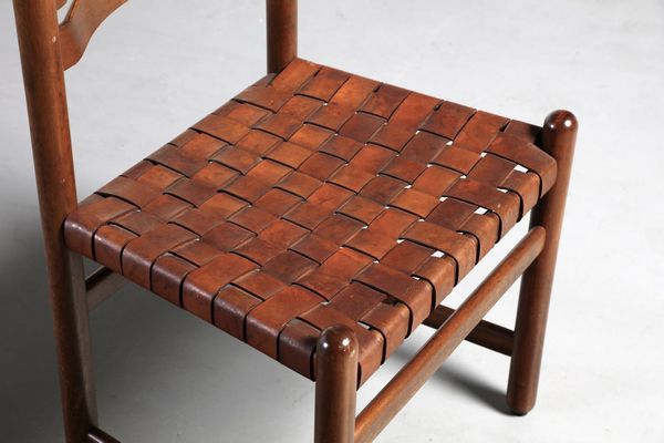 MANIFATTURA ITALIANA : Sei sedie  - Asta Asta 374 | DESIGN E ARTI DECORATIVE DEL NOVECENTO Virtuale - Associazione Nazionale - Case d'Asta italiane