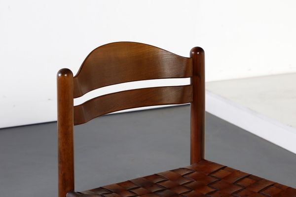 MANIFATTURA ITALIANA : Sei sedie  - Asta Asta 374 | DESIGN E ARTI DECORATIVE DEL NOVECENTO Virtuale - Associazione Nazionale - Case d'Asta italiane