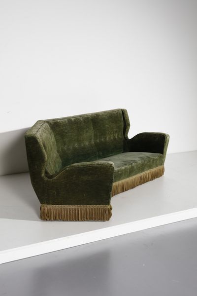 MANIFATTURA ITALIANA : Divano  - Asta Asta 374 | DESIGN E ARTI DECORATIVE DEL NOVECENTO Virtuale - Associazione Nazionale - Case d'Asta italiane