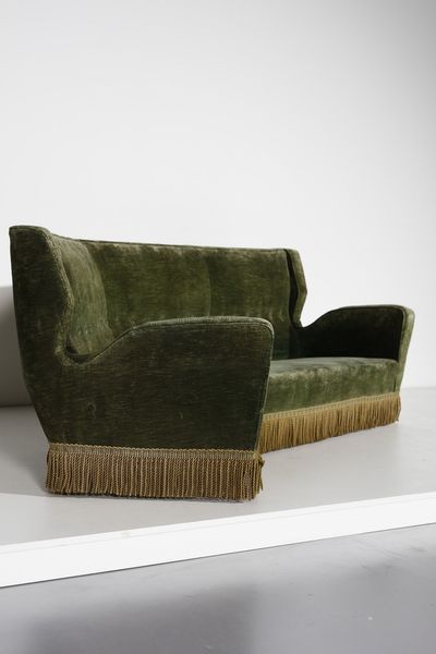 MANIFATTURA ITALIANA : Divano  - Asta Asta 374 | DESIGN E ARTI DECORATIVE DEL NOVECENTO Virtuale - Associazione Nazionale - Case d'Asta italiane