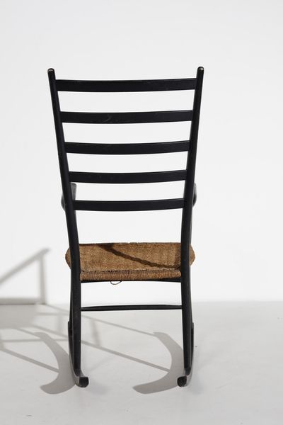 MANIFATTURA ITALIANA : Dondolo  - Asta Asta 374 | DESIGN E ARTI DECORATIVE DEL NOVECENTO Virtuale - Associazione Nazionale - Case d'Asta italiane