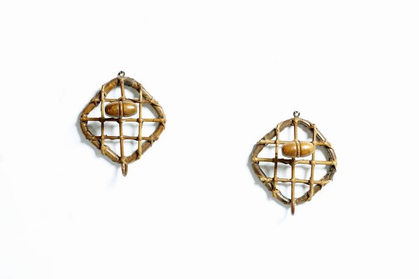 VON BOHR OLAF (n. 1927) : Coppia di appendiabiti  - Asta Asta 374 | DESIGN E ARTI DECORATIVE DEL NOVECENTO Virtuale - Associazione Nazionale - Case d'Asta italiane
