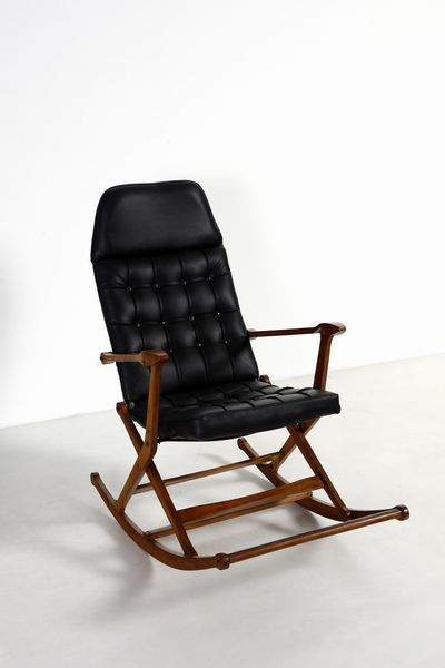 FRATELLI REGUITTI : Poltrona reclinabile  - Asta Asta 374 | DESIGN E ARTI DECORATIVE DEL NOVECENTO Virtuale - Associazione Nazionale - Case d'Asta italiane