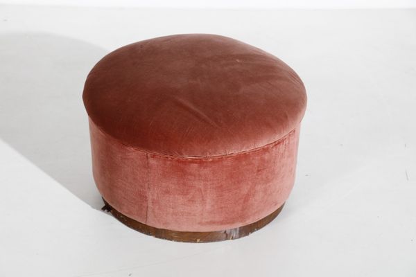 MANIFATTURA ITALIANA : Poggiapiedi  - Asta Asta 374 | DESIGN E ARTI DECORATIVE DEL NOVECENTO Virtuale - Associazione Nazionale - Case d'Asta italiane