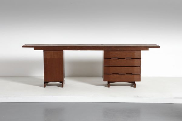 BRUSADELLI LUIGI : Scrivania  - Asta Asta 374 | DESIGN E ARTI DECORATIVE DEL NOVECENTO Virtuale - Associazione Nazionale - Case d'Asta italiane