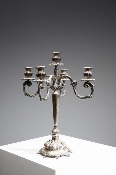 MANIFATTURA ITALIANA : Candelabro  - Asta Asta 374 | DESIGN E ARTI DECORATIVE DEL NOVECENTO Virtuale - Associazione Nazionale - Case d'Asta italiane