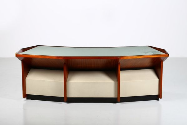 MANIFATTURA ITALIANA : Scrivania  - Asta Asta 374 | DESIGN E ARTI DECORATIVE DEL NOVECENTO Virtuale - Associazione Nazionale - Case d'Asta italiane