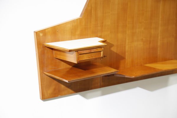 PONTI GIO (1891 - 1979) : attribuito. Consolle a parete per Dassi Mobili Moderni  - Asta Asta 374 | DESIGN E ARTI DECORATIVE DEL NOVECENTO Virtuale - Associazione Nazionale - Case d'Asta italiane