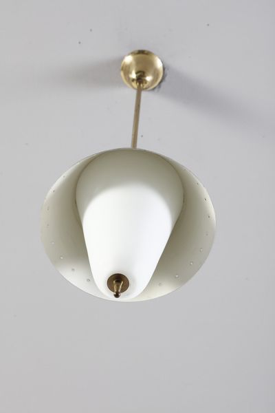 GILARDI & BARZAGHI : Lampada a sospensione  - Asta Asta 374 | DESIGN E ARTI DECORATIVE DEL NOVECENTO Virtuale - Associazione Nazionale - Case d'Asta italiane