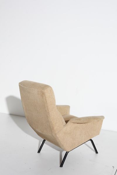 ROSSI DI ALBIZZATE GIUSEPPE (1909 - 2003) : attribuito. Coppia di poltrone  - Asta Asta 374 | DESIGN E ARTI DECORATIVE DEL NOVECENTO Virtuale - Associazione Nazionale - Case d'Asta italiane