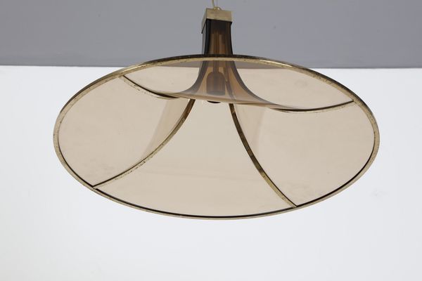 MANIFATTURA ITALIANA : Lampada a sospensione Pagoda  - Asta Asta 374 | DESIGN E ARTI DECORATIVE DEL NOVECENTO Virtuale - Associazione Nazionale - Case d'Asta italiane