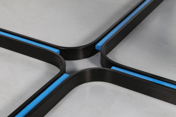 RINALDI GASTONE (1920 - 2006) : Tavolo per Thema  - Asta Asta 374 | DESIGN E ARTI DECORATIVE DEL NOVECENTO Virtuale - Associazione Nazionale - Case d'Asta italiane