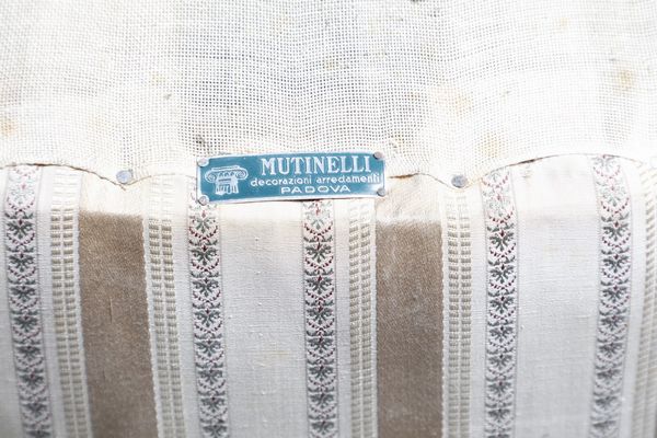 BEGA MELCHIORRE (1898 - 1976) : attribuito. Coppia di poltrone  - Asta Asta 374 | DESIGN E ARTI DECORATIVE DEL NOVECENTO Virtuale - Associazione Nazionale - Case d'Asta italiane